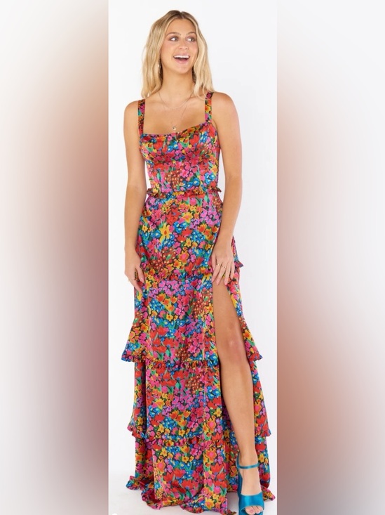 Show Me Your MuMu Dresses & Skirts - Show Me Your MuMu Lady Corset Dress in color garden glow luxe